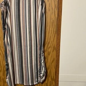 Chic Striped Long Sleeve Top